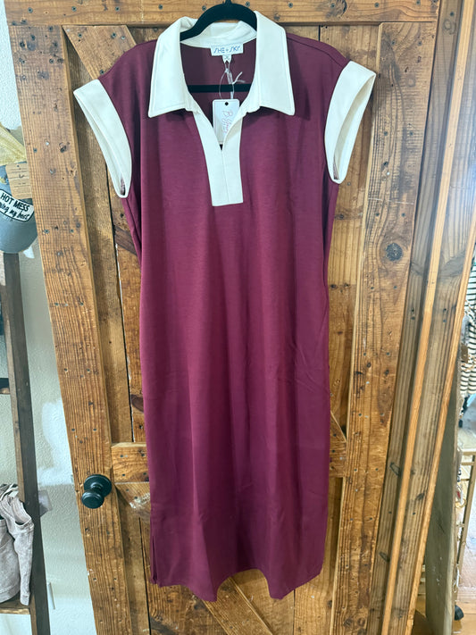 Wine Dress