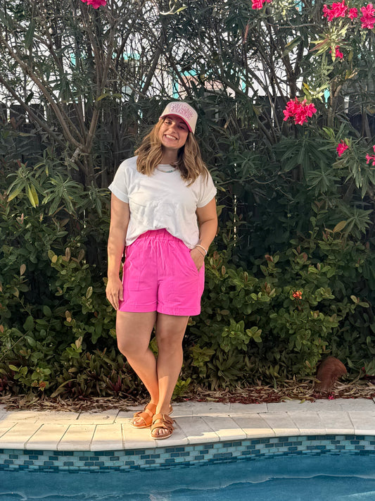 Hot Pink Shorts
