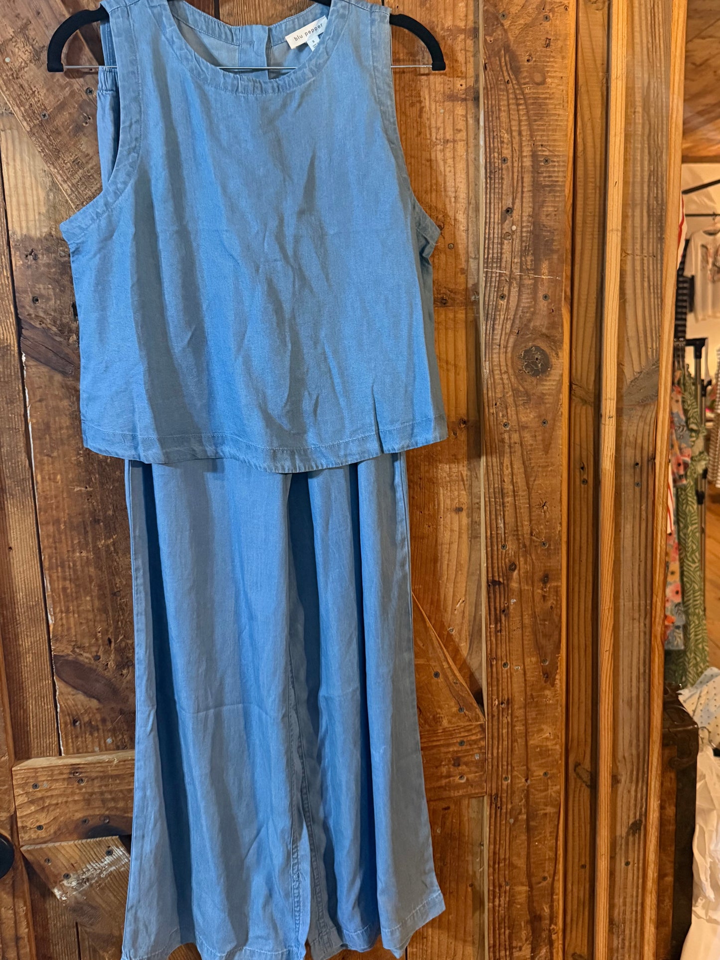 Chambray Set(Plus&Reg)