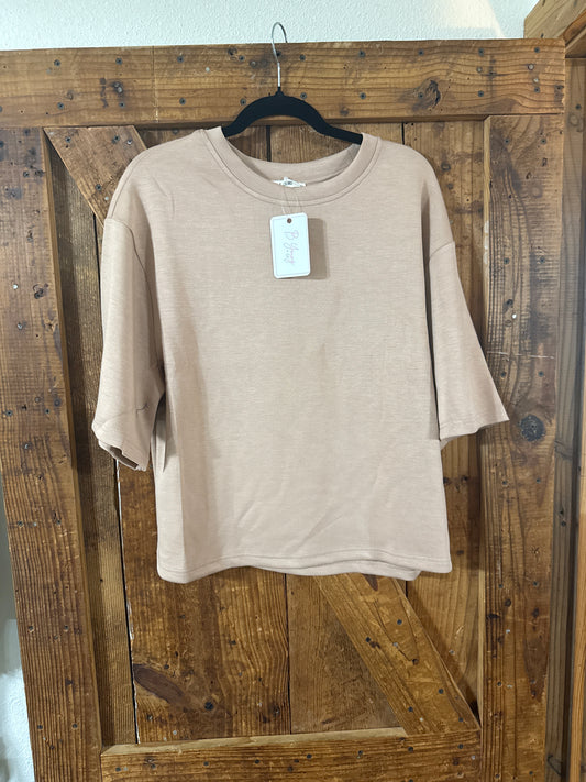 Tan scuba top