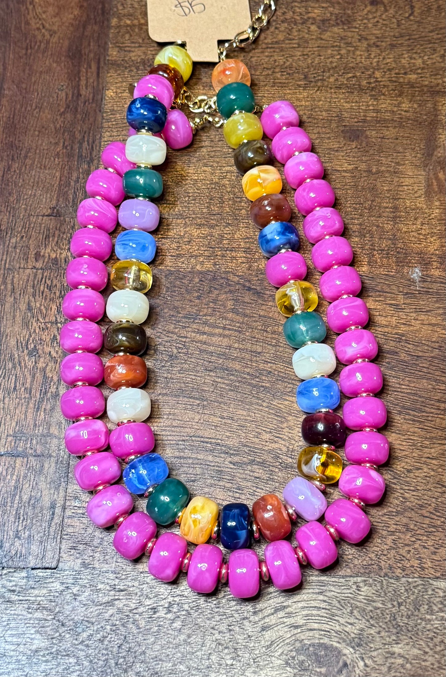 Pink Necklace