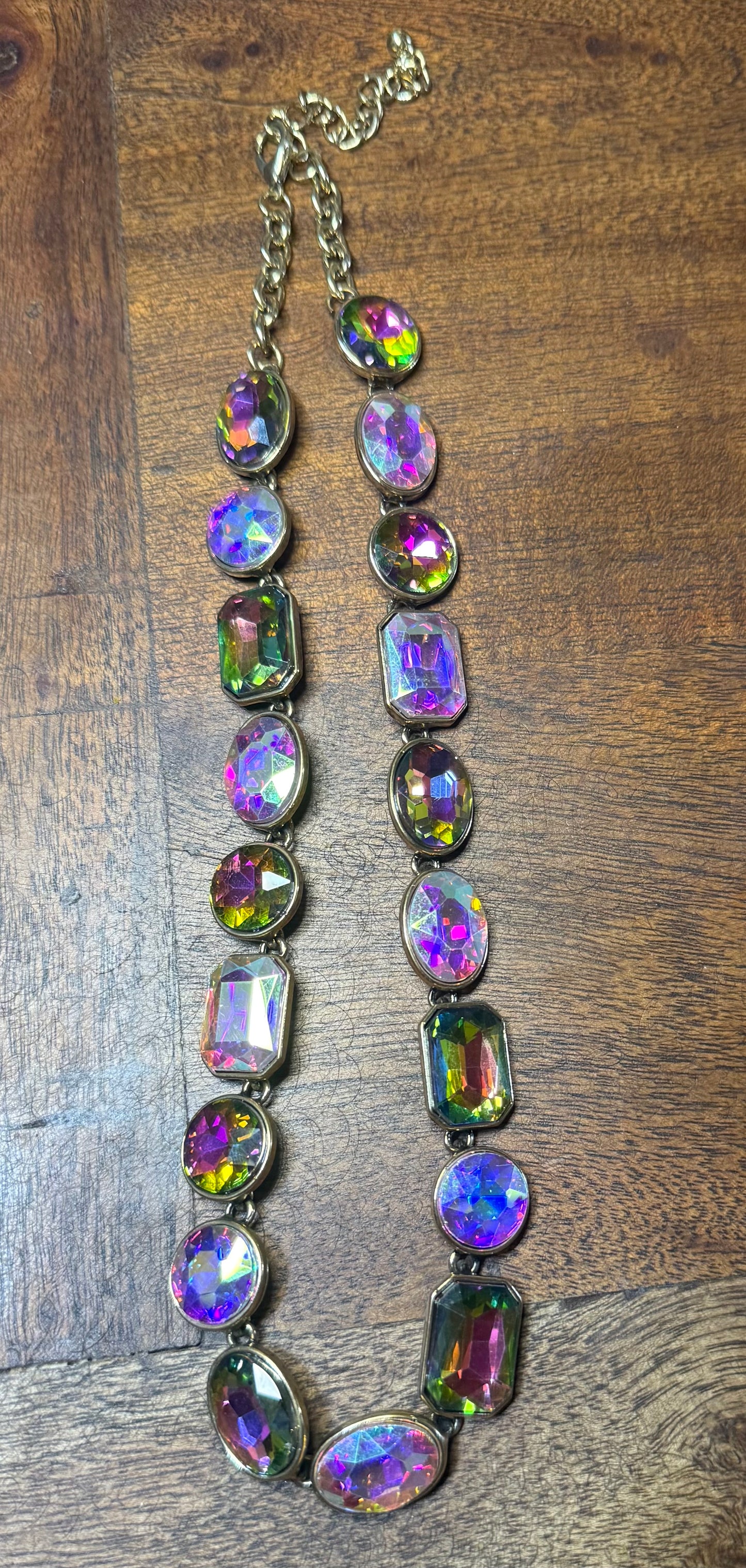 Volcano Rhinestone Necklace