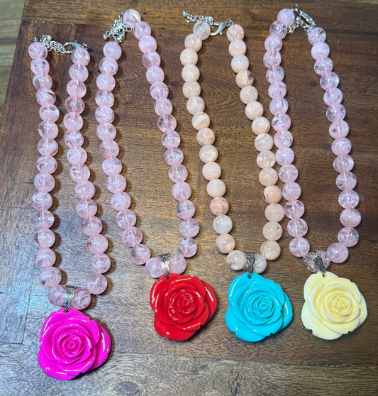 Rose Necklace