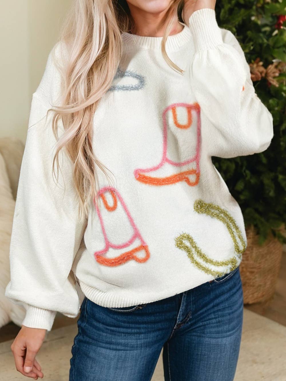 Tinsel Western Sweater