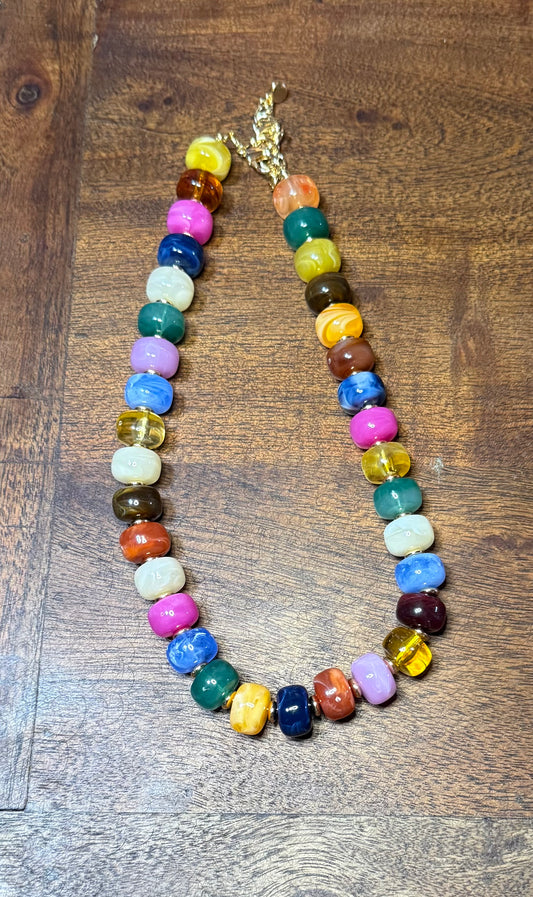 Fall multi necklace