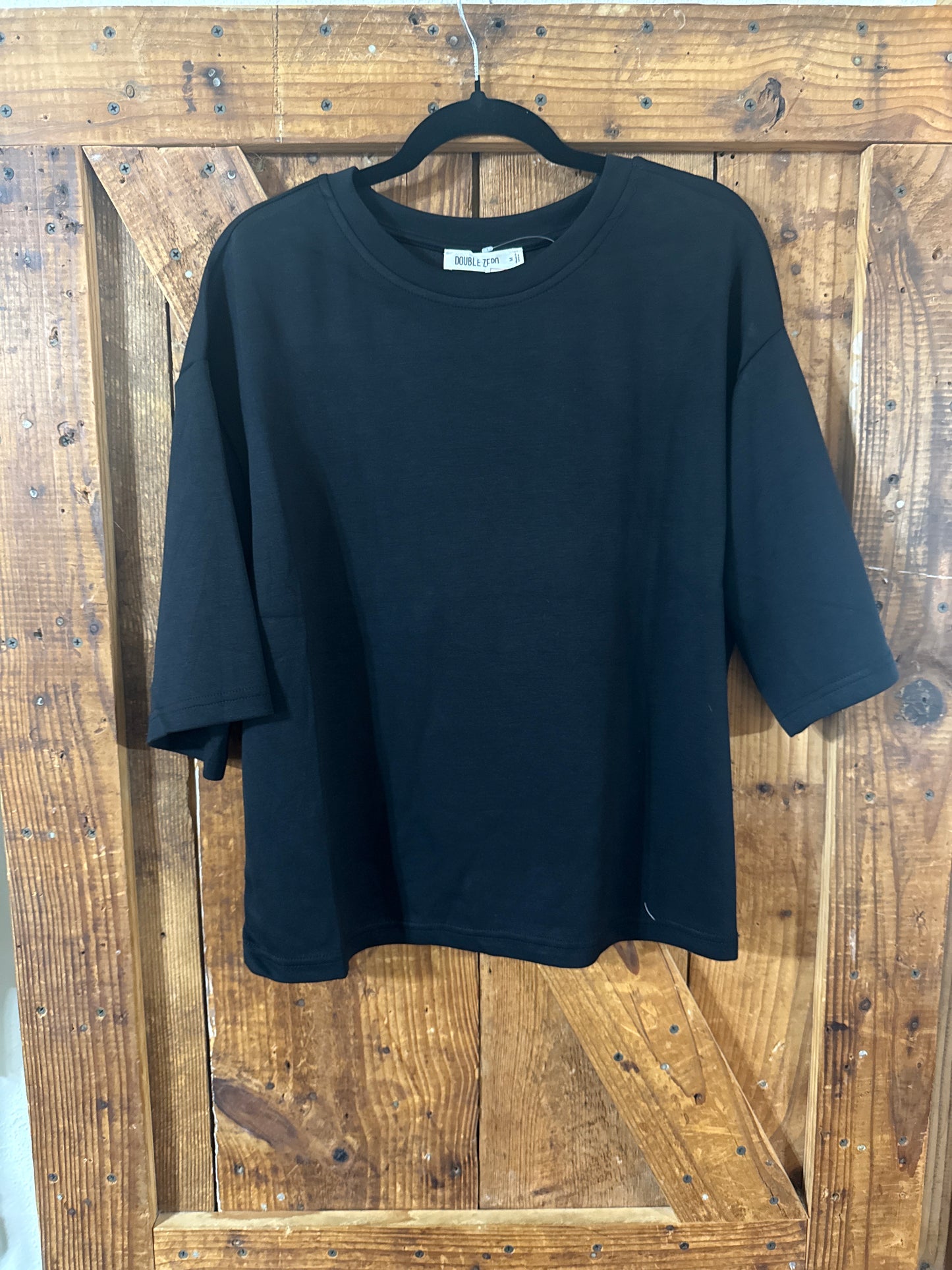 Black scuba top
