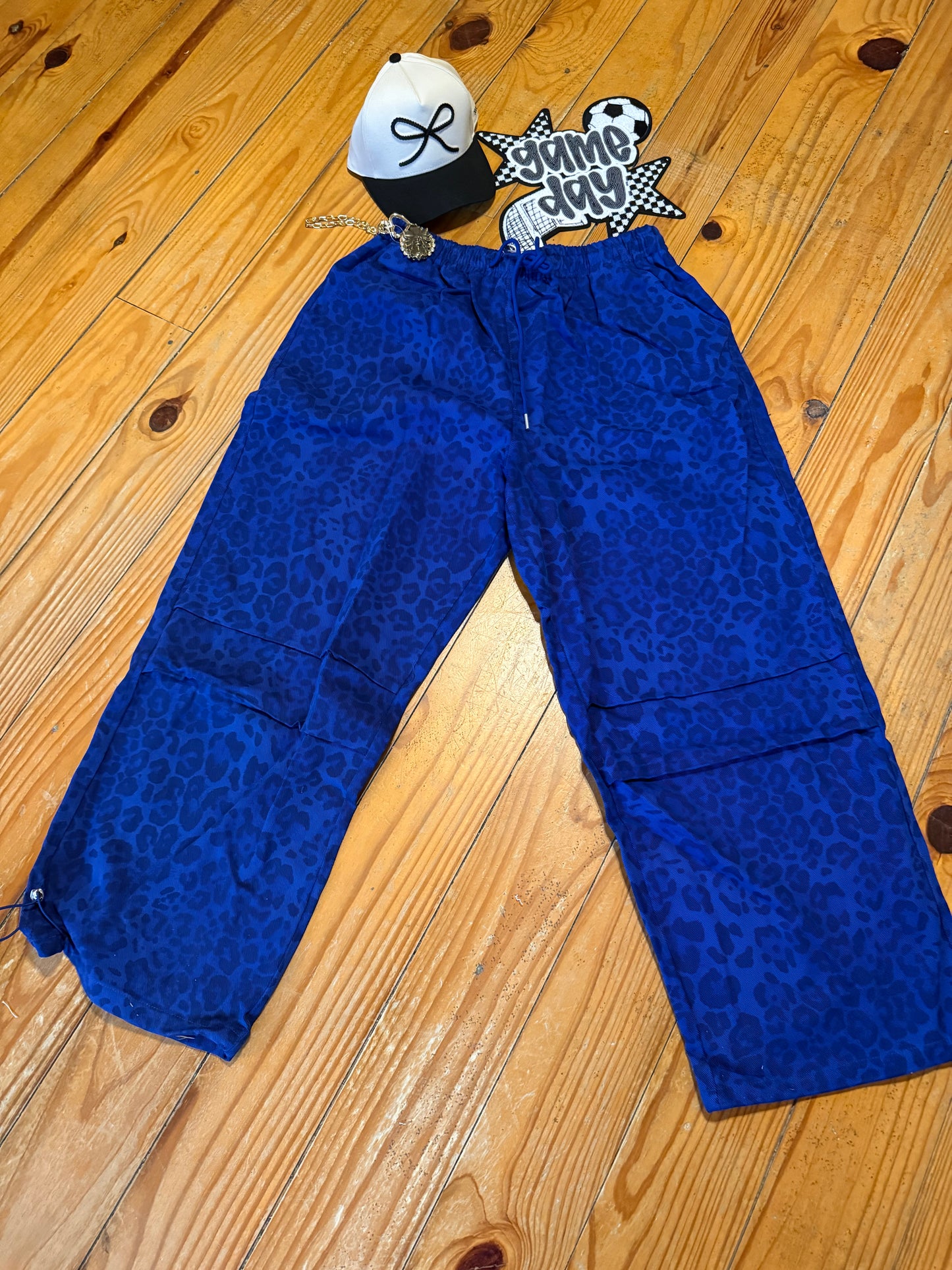 Blue Cheetah Pant