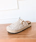 Woven Espadrille Clog