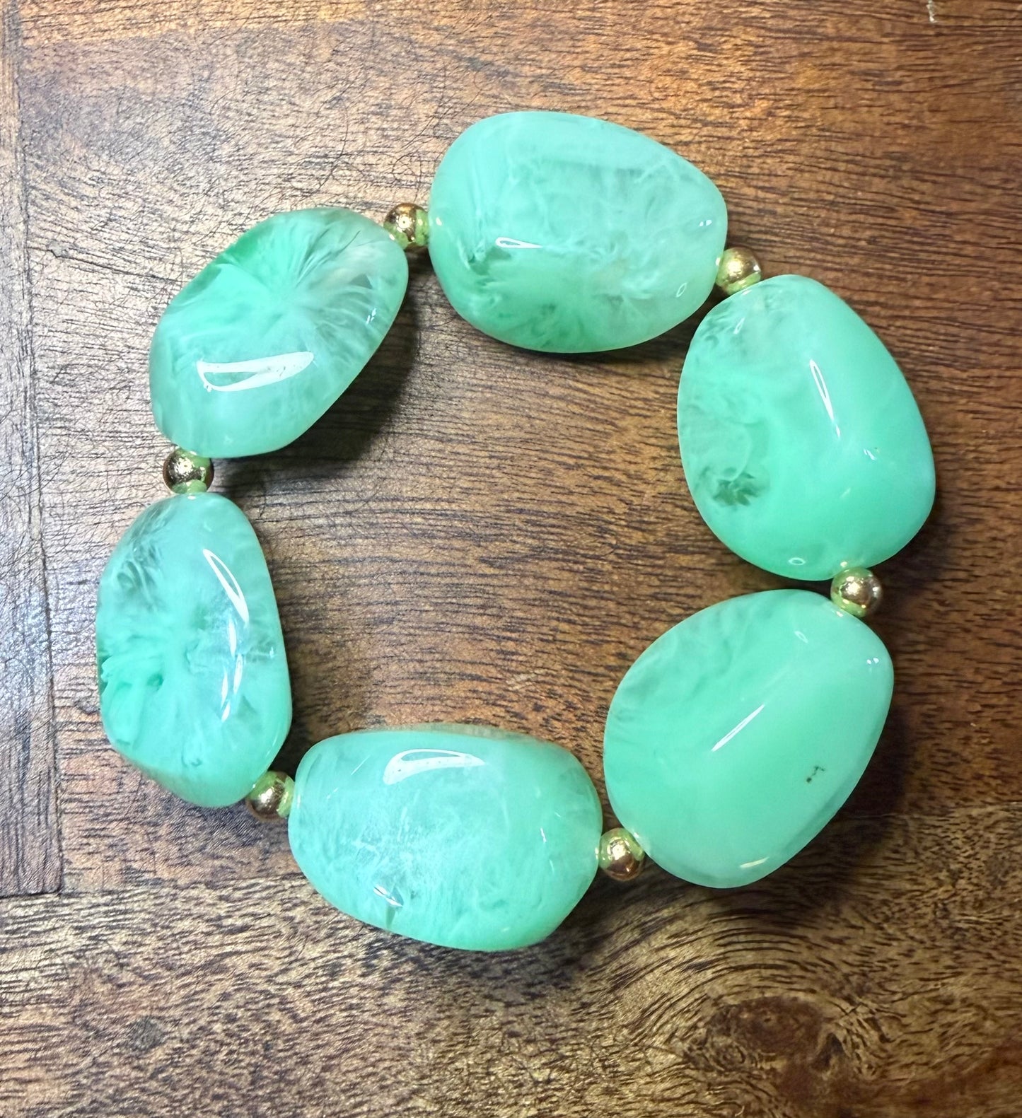Mint Stone Bracelet