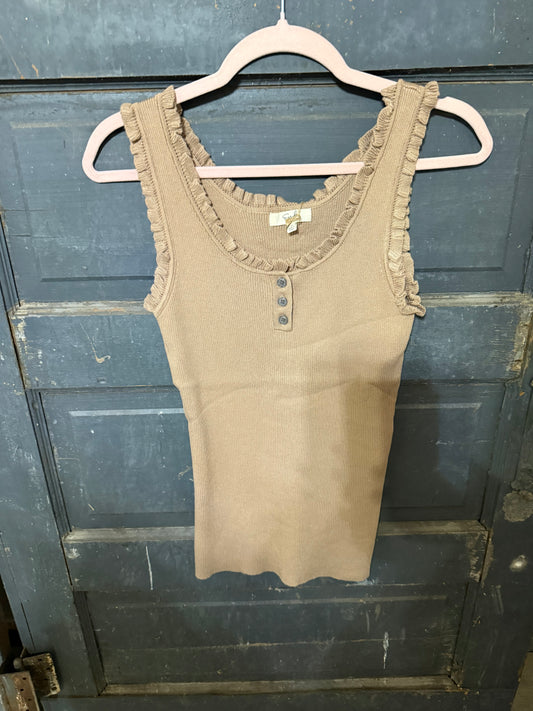 Mocha Sweater Tank