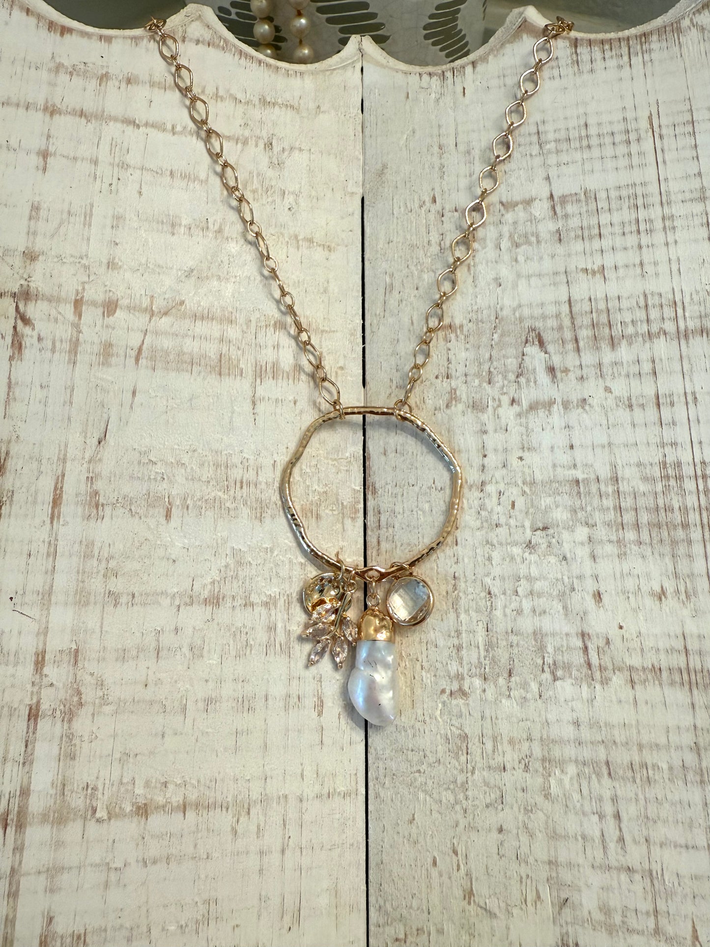 Gold Charm Necklace