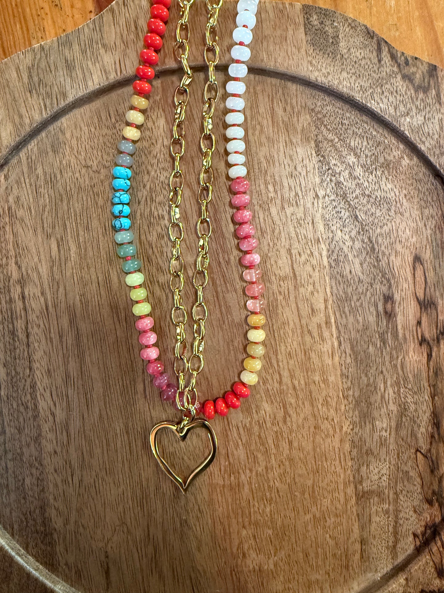 Glass Bead Necklace